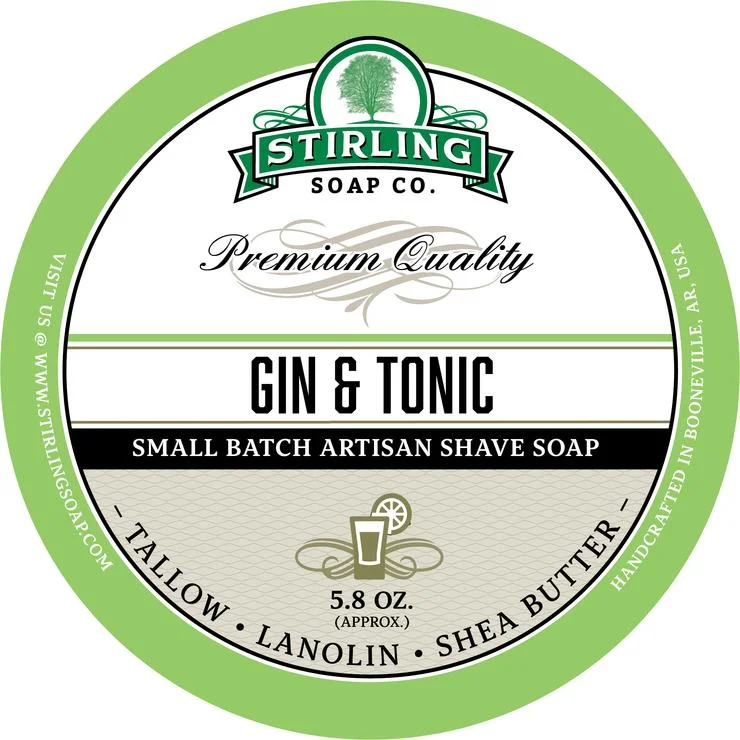 Gin & Tonic Shaving Soap