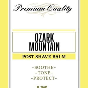 Ozark Mountain Post Shave Balm