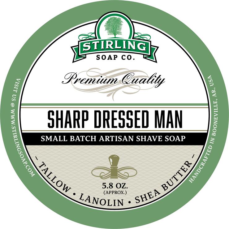 Sharp Dressed Man Shaving Soap