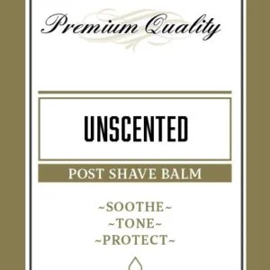 Unscented Post Shave Balm