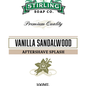 Vanilla Sandalwood Aftershave Splash