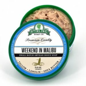 Weekend in Malibu shave soap