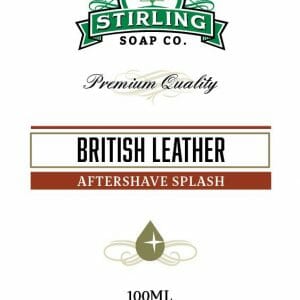 British Leather Aftershave Splash