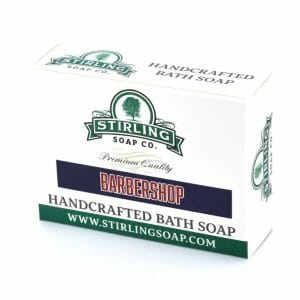 Barbershop bar soap