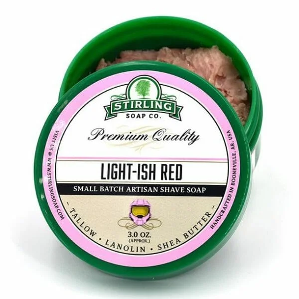 Image of Light-ish Red Shaving Soap